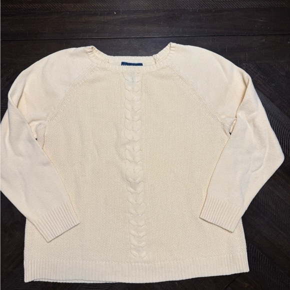 Karen Scott Cable Knit Women's Sweater XL - Picture 1 of 5